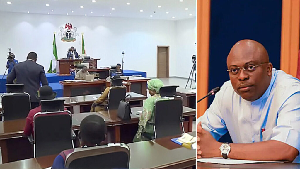 Rivers assembly halts impeachment proceedings against Fubara