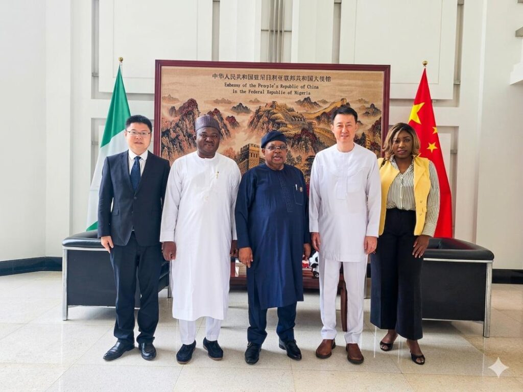 Tegbe, Chinese Envoy Move to Deepen Nigeria-China Cooperation on Power, Infrastructure